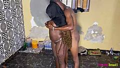 Hijab Girl In Homemade Doggy Creampie Action!