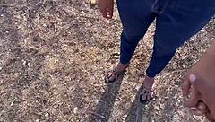 Stepsister ko jungle me ghumane k bahane chudai kar dali