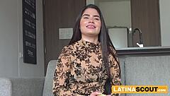 bubble butt latina teen 18+ cutie railed hard at fake modeling casting