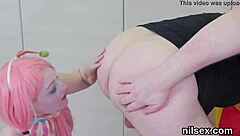 Feisty Chick Faces Harsh Ass Hole Asylum Treatment!