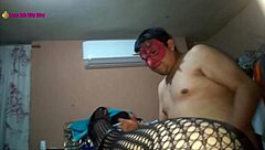 Footjob In Fishnets?