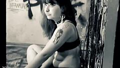 Jerk to my pretty small 18+ feet, sucking and licking them