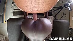 Pov Doggystyle Fucking and Creampie with Exotic Ebony Amateur Couple
