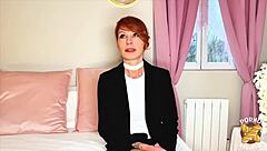 Redhead milf emma stays hot at 40 with sexy big tits