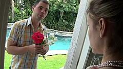 blonde milf velicity von gets ass licked then sucks guy's ass before fucking