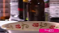 Tanned babes tera patrick and monique alexander engage in vibrator fucking and riding.