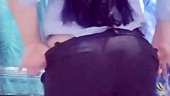 Mexican Secretary Strips Naked at Work