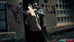 Beautiful Whore Fucked In Street