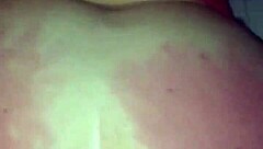 Mature milf in doggystyle anal sex with blowjob leading to squirting orgasm.