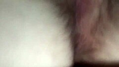 Solo masturbation with vibrator leads to big orgasm with visible contractions