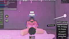 Fucking hot Roblox girl with big tits and ass gets cumshot!