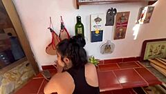 I fucked my wife's daughter at home and came in her mouth, what a thrill!