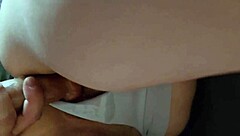 Did the stranger's dick penetrate your panties under the skirt?