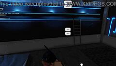 Fucking my friend again in the game