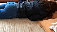 While I Rest, Stepson Enjoys My Body and Embarrasses Me in Jeans