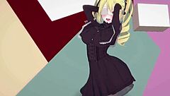 Koikatsu Arisu OC dances gracefully