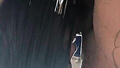 Enteada chega do baile funk, pronta para o pau negro?