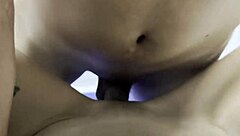 Stepbrother fucks me intensely making my vagina lubricate with pleasure