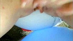 Sophie In Jeans Miniskirt Fingering Her Pussy With Two Fingers