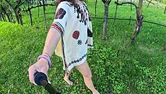 i undress and walk naked in nature as an amateur