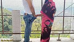 Hottest indian couple fucks at riverside