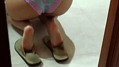 I surprise sister-in-law changing and fuck her standing until cum 😈