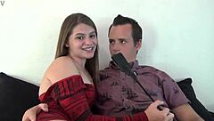 Babe In Casting Interview Talks Dirty To Daddy