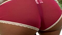 Horny brunette amateurs engage in quickie fucking with moaning orgasms