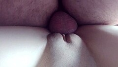 i love that big cock fucking her juicy pussy up close