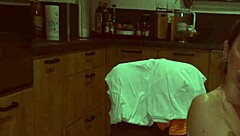 he pounds me hard on the kitchen countertop