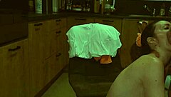 he pounds me hard on the kitchen countertop