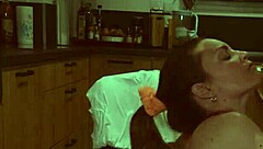 he pounds me hard on the kitchen countertop