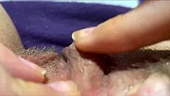 Intense Vaginal Orgasm With Big Clit Close-Up Masturbation