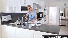 Cherie Deville, the busty blonde milf, takes intense BBC doggystyle pounding with orgasmic pleasure on MilfLovesBBC