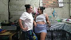 my neighbor woke horny wanting hard fuck in kitchen