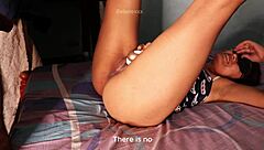 Blindfolded submissive redhead latina endures tight pussy fucking with toys, sloppy licks, rough pov action, wet orgasms, and sensual anal creampie in intense encounter.