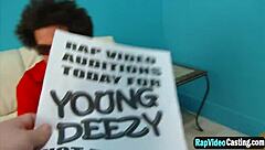 Ebony Porche Carrera Licks Shaved Pussy And Fucks In Intense Interracial Hardcore