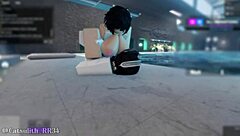 alone in indoor pool with shy girl leads to rough doggystyle fucking bent over