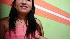 Hey, this horny brunette Latina ends up masturbating her tight pussy just for you in Spanish porn