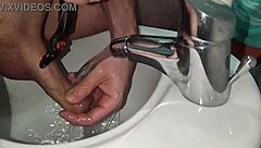 i shave my dick but then get excited and cum