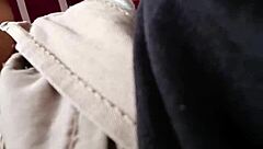 hey, sneaky blowjob recording got me! 😏📹