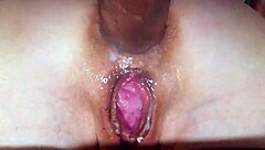 hey, check out this real wet anal orgasm from juicy milf! she's squirting hard while husband pounds her gaping asshole.