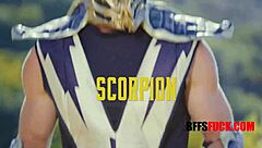 Whoa, that Mortal cocksleeve threesome with friends in cosplay is a flawless victory for hardcore banging!