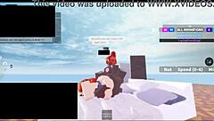 i-i got fucked by two futas negras vergonas with big black cock creampie in rough 3some...