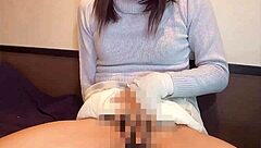 I feel so connected to this cute japanese ladyboy in assfucking passion during her quiet solo masturbation moment