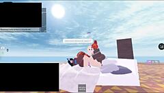 i-i got fucked by two futas negras vergonas with big black cock creampie in rough 3some...