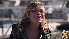 i enjoy petite french blonde getting sexy with two guys in hot mmf threesome