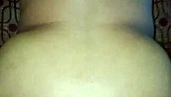 Bold amateur housewife shows creamy pussy after intense doggystyle fucking creampie