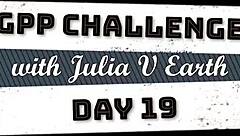 day 19 of gpp challenge with julia v earth shows fast recovery for effective workout training