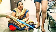 Why is this horny Indian maid bending over for rough anal? She takes monster cock deep in homemade pounding session.